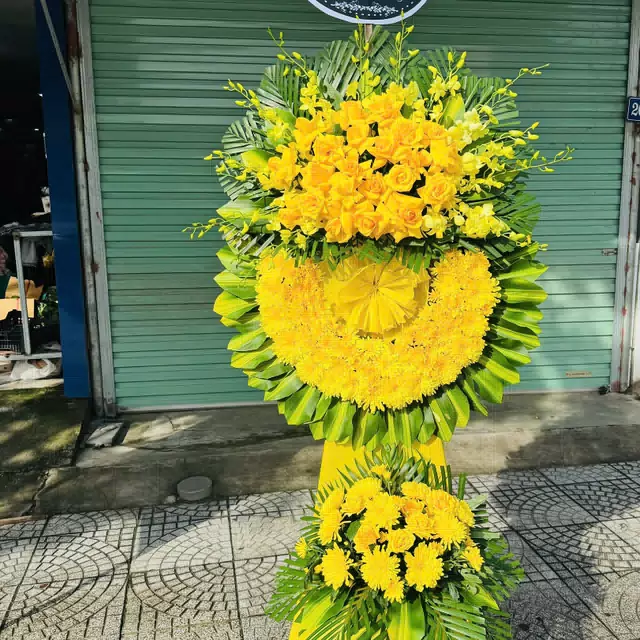 Hình ảnh hoa giao hàng thực tế