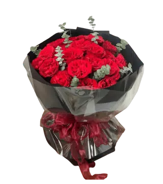 Bó Hoa Đỏ Tươi Thắm