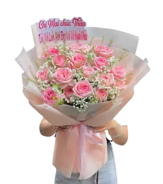 Bó Hoa Xinh Chúc Mừng