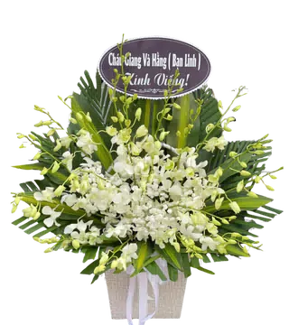 Giỏ Hoa Viếng Giá Rẻ Lan