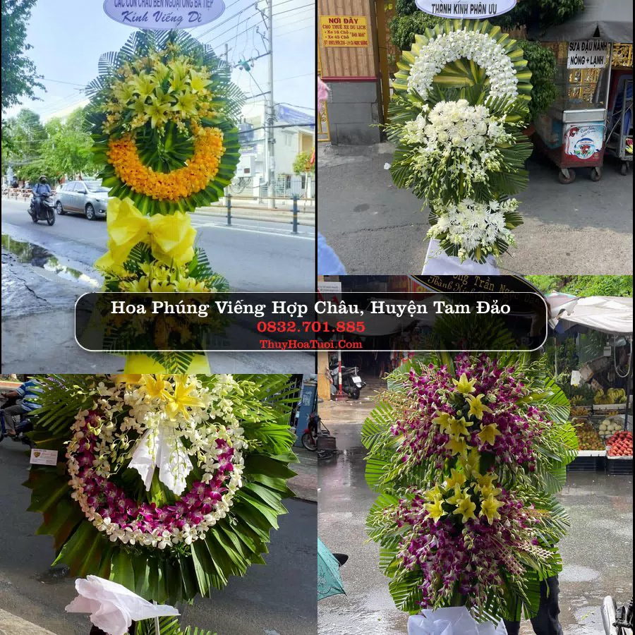 Đặt Hoa Chia Buồn tại Hợp Châu, Tam Đảo, Vĩnh Phúc (Cũ)