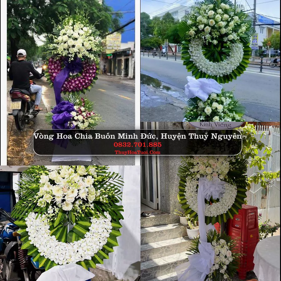Đặt Hoa Chia Buồn tại Minh Đức, Thuỷ Nguyên, Hải Phòng (Cũ)