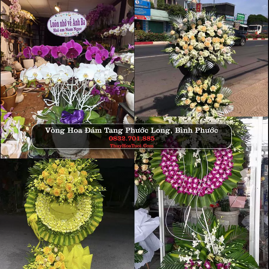 Hoa Chia Buồn tại Phước Long, Bình Phước (Cũ)