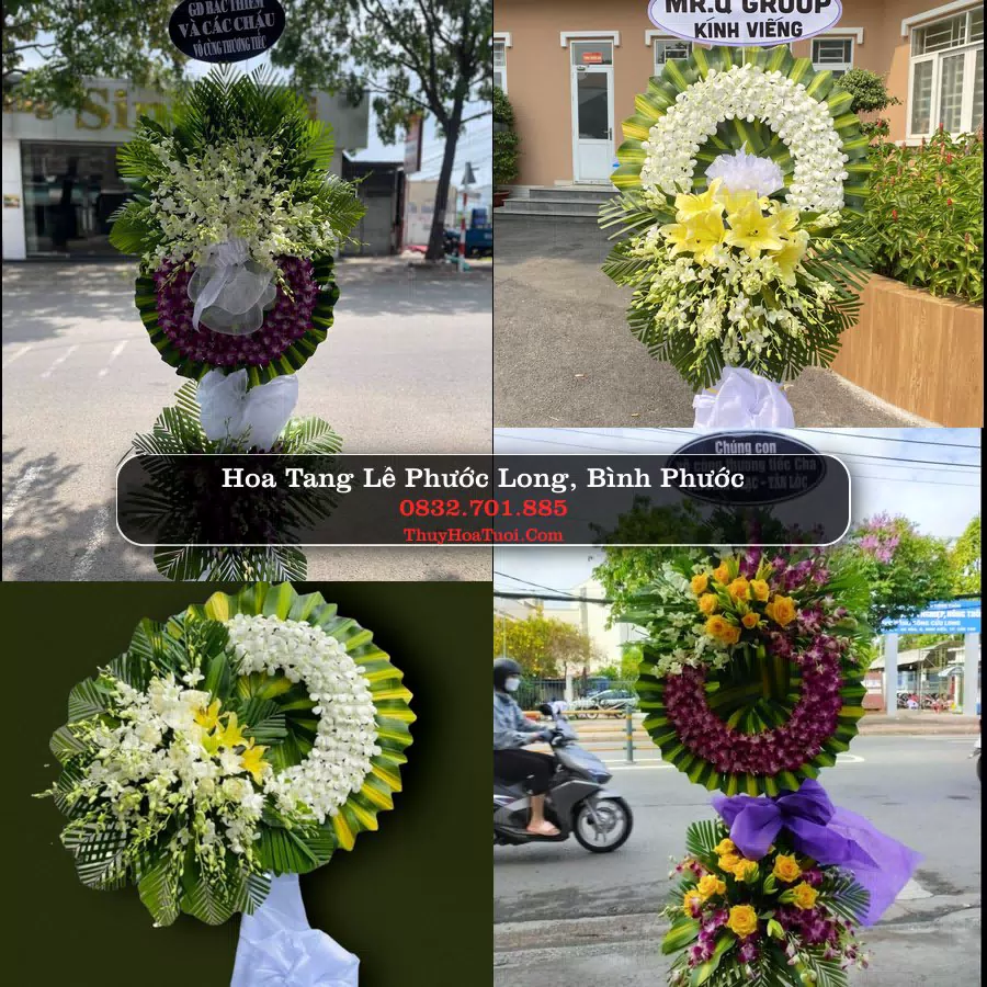 Kệ hoa tang lễ giao tại Phước Long, Bình Phước