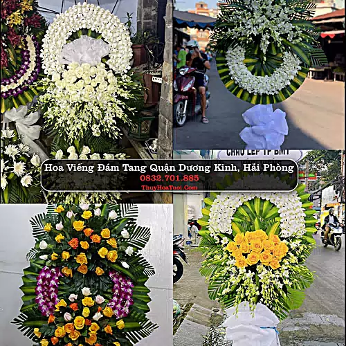 Hoa Chia Buồn tại Quận Dương Kinh, Hải Phòng (Cũ)