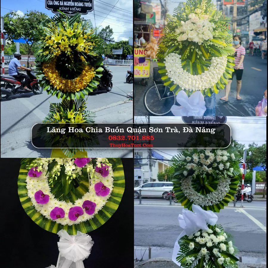 Đặt Hoa Chia Buồn tại Quận Sơn Trà, Đà Nẵng (Cũ)