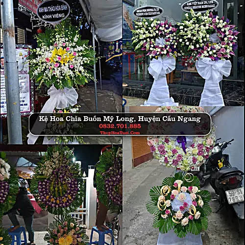 Đặt Hoa Chia Buồn tại Mỹ Long, Cầu Ngang, Trà Vinh (Cũ)