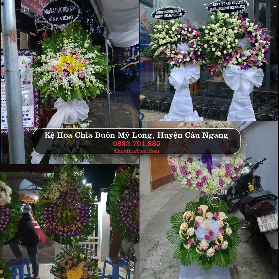 Đặt Hoa Chia Buồn tại Mỹ Long, Cầu Ngang, Trà Vinh (Cũ)