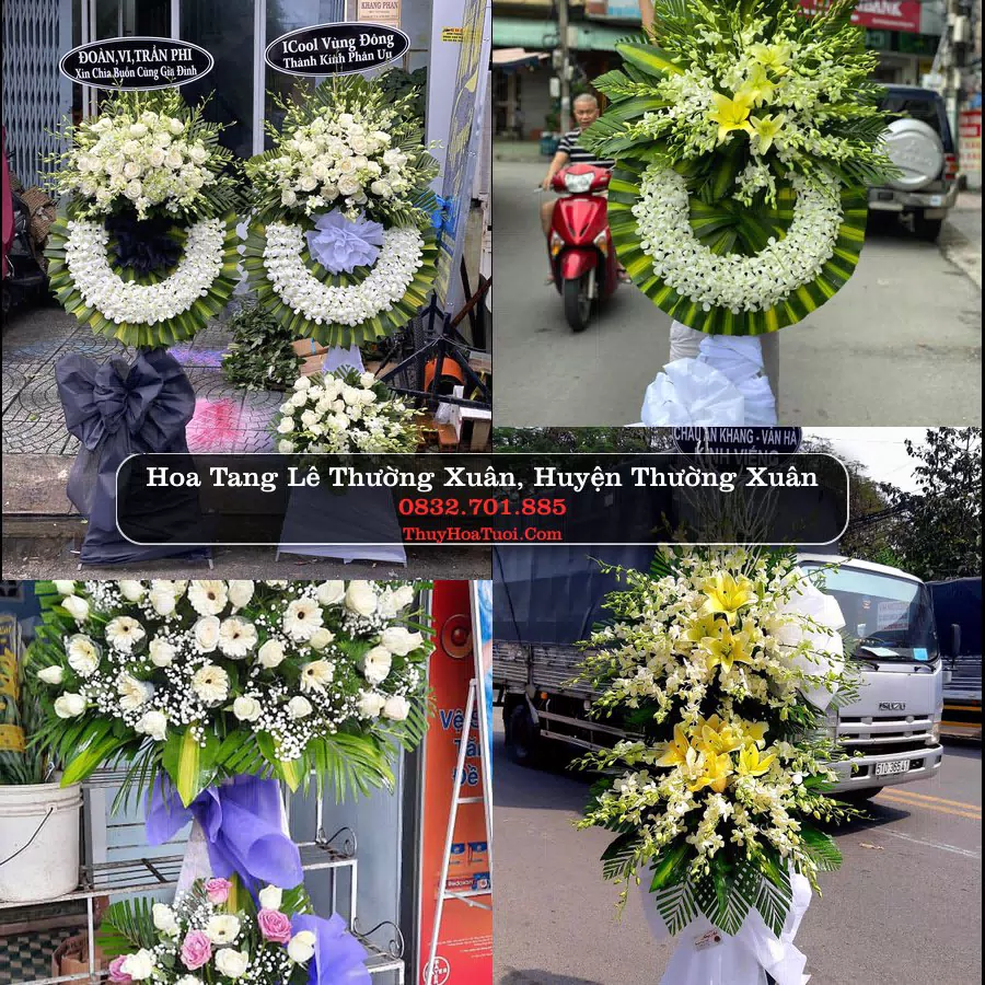Đặt Hoa Chia Buồn tại Thường Xuân, Thường Xuân, Thanh Hóa (Cũ)