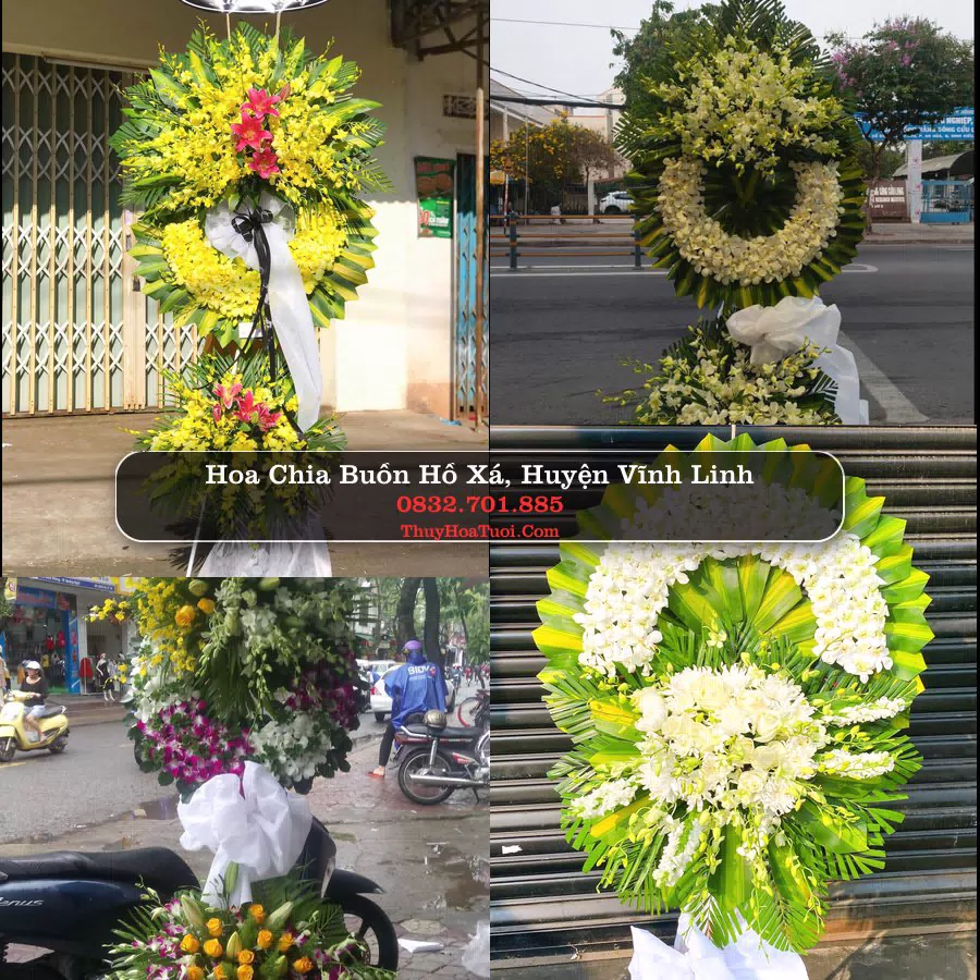 Đặt Hoa Đám Tang tại Hồ Xá, Vĩnh Linh, Quảng Trị (Cũ)