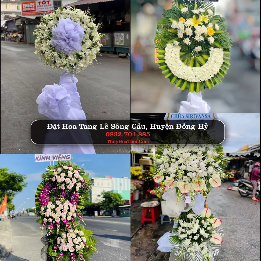 Đặt Hoa Đám Tang tại Sông Cầu, Đồng Hỷ, Thái Nguyên (Cũ)