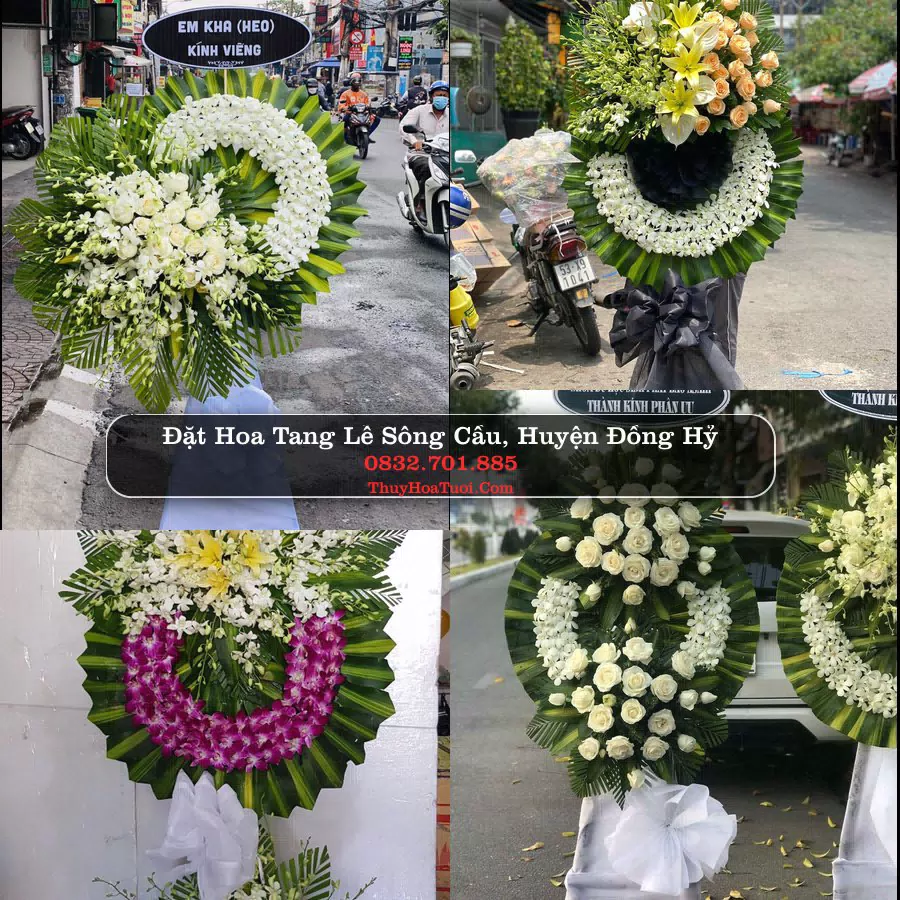 Hoa đám tang Sông Cầu, Đồng Hỷ - ThuyHoaTuoi.Com