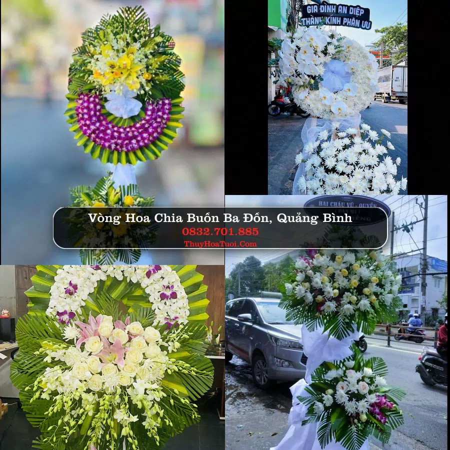 Đặt Vòng Hoa Tang Lễ tại Ba Đồn, Quảng Bình (Cũ)