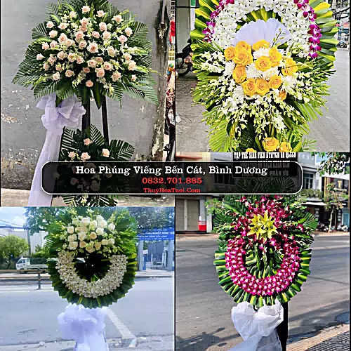 Đặt Vòng Hoa Tang Lễ tại Bến Cát, Bình Dương (Cũ)