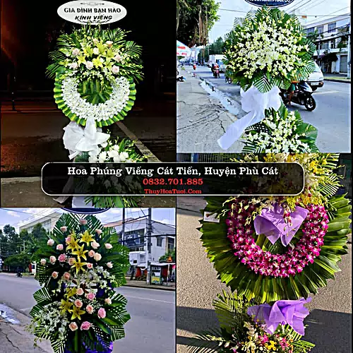 Đặt Hoa Chia Buồn tại Cát Tiến, Phù Cát, Bình Định (Cũ)