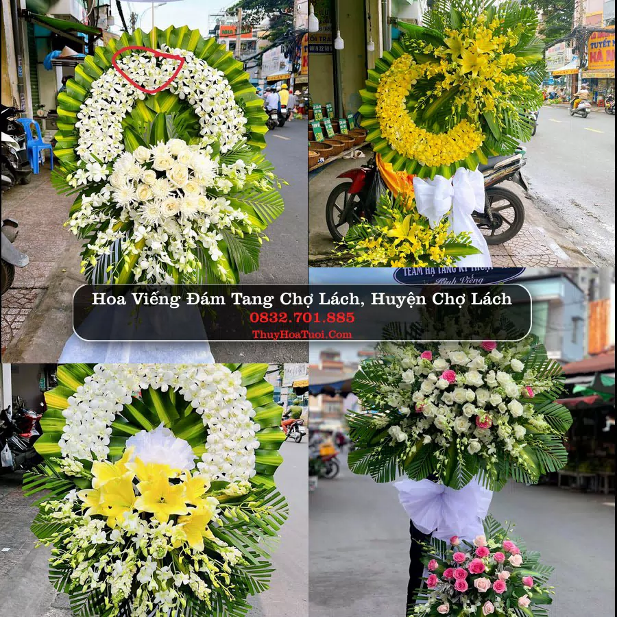 Đặt Vòng Hoa Chia Buồn tại Chợ Lách, Chợ Lách, Bến Tre (Cũ)