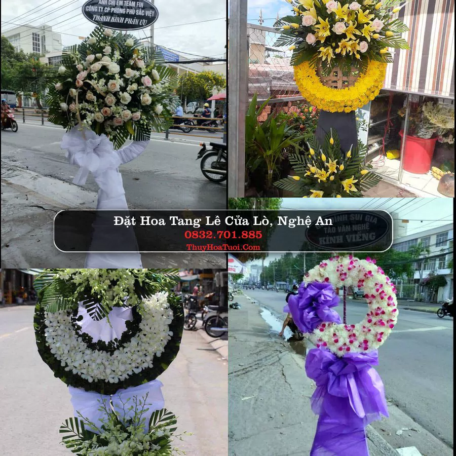 Hoa Chia Buồn tại Cửa Lò, Nghệ An (Cũ)