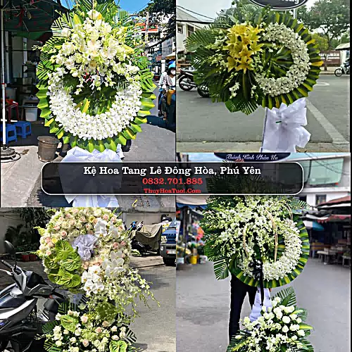 Vòng Hoa Tang Lễ tại Đông Hòa, Phú Yên (Cũ)