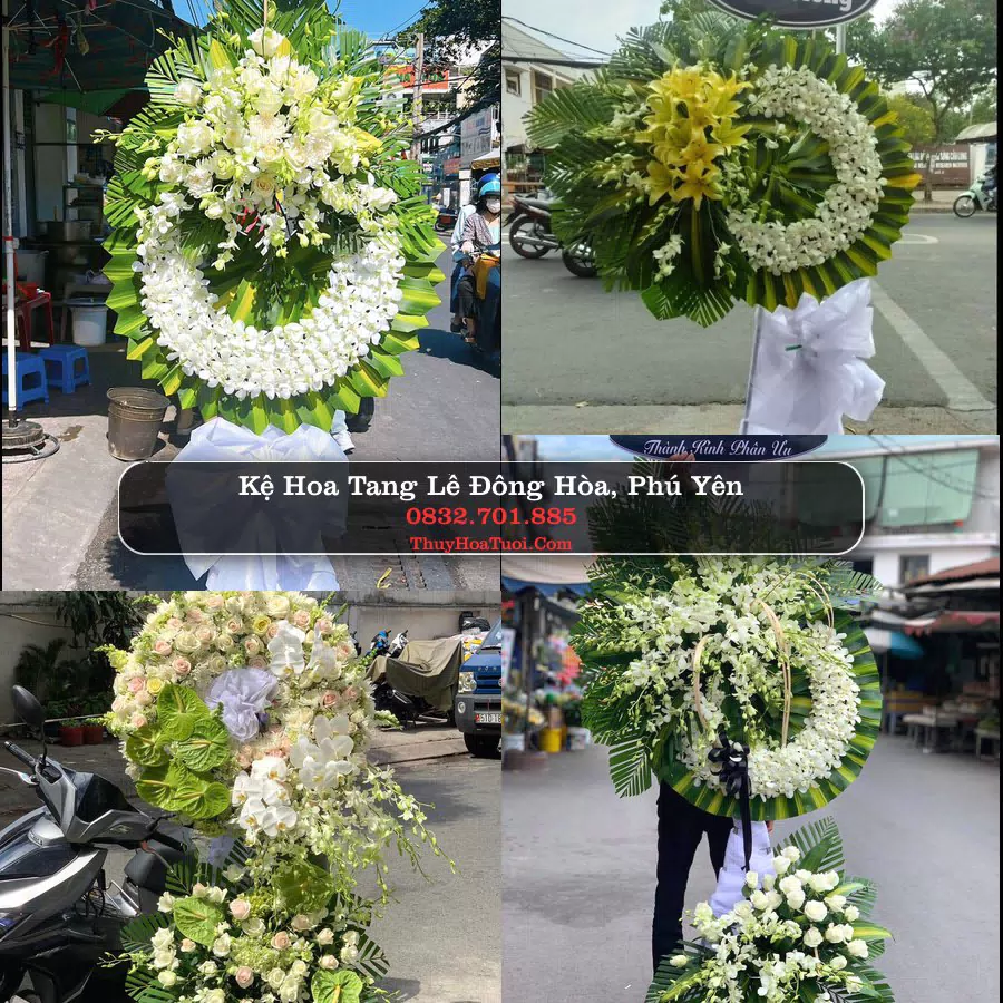 Vòng Hoa Tang Lễ tại Đông Hòa, Phú Yên (Cũ)
