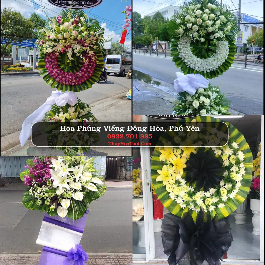 Vòng hoa chia buồn Đông Hòa, Phú Yên - ThuyHoaTuoi.Com