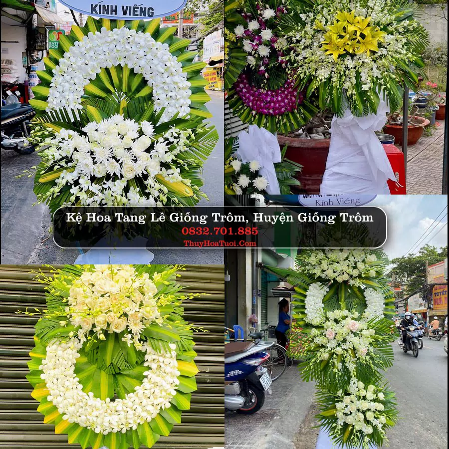 Đặt Vòng Hoa Tang Lễ tại Giồng Trôm, Giồng Trôm, Bến Tre (Cũ)