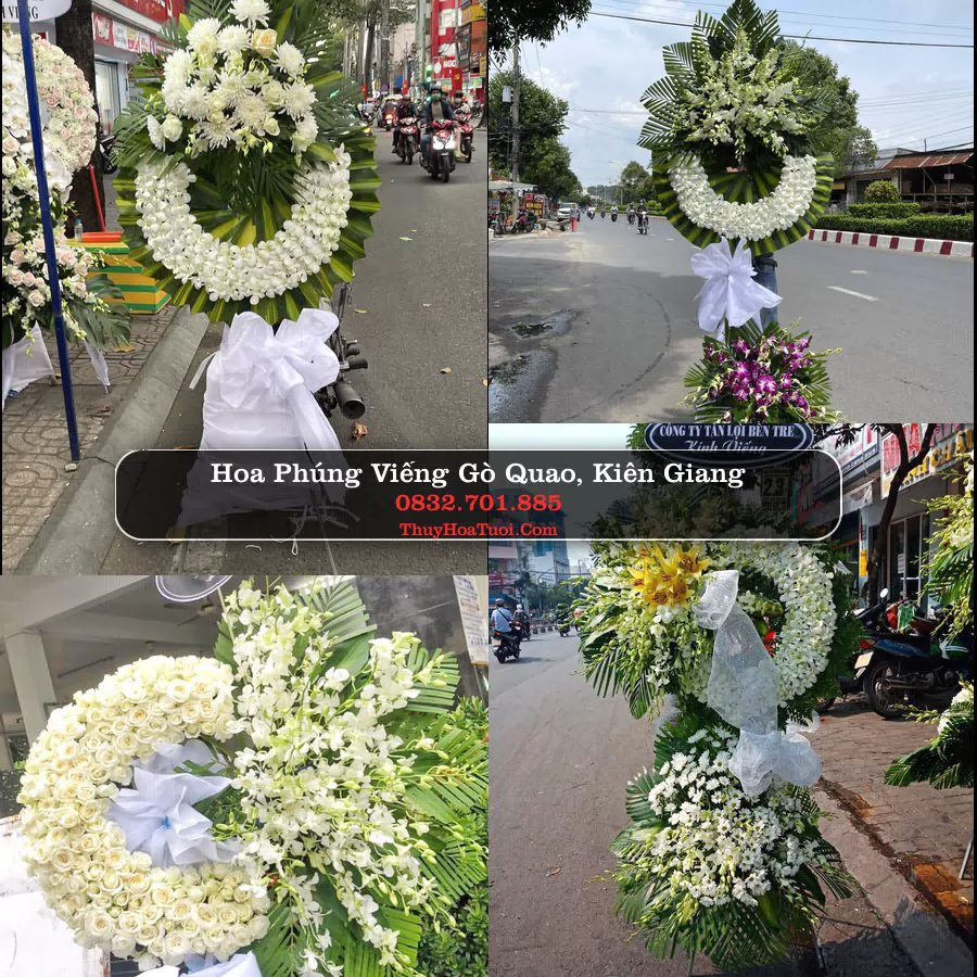 Đặt Vòng Hoa Chia Buồn tại Gò Quao, Kiên Giang (Cũ)