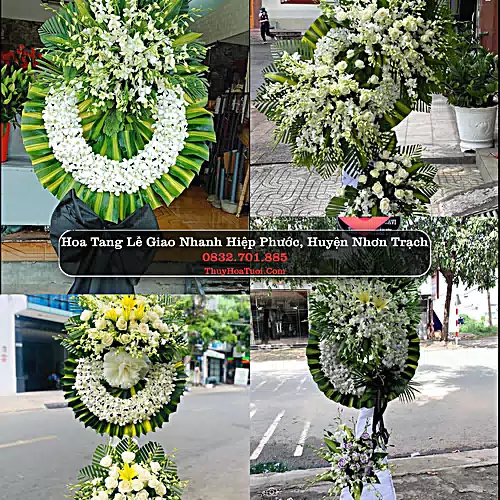 Đặt Hoa Đám Tang tại Hiệp Phước, Nhơn Trạch, Đồng Nai (Cũ)