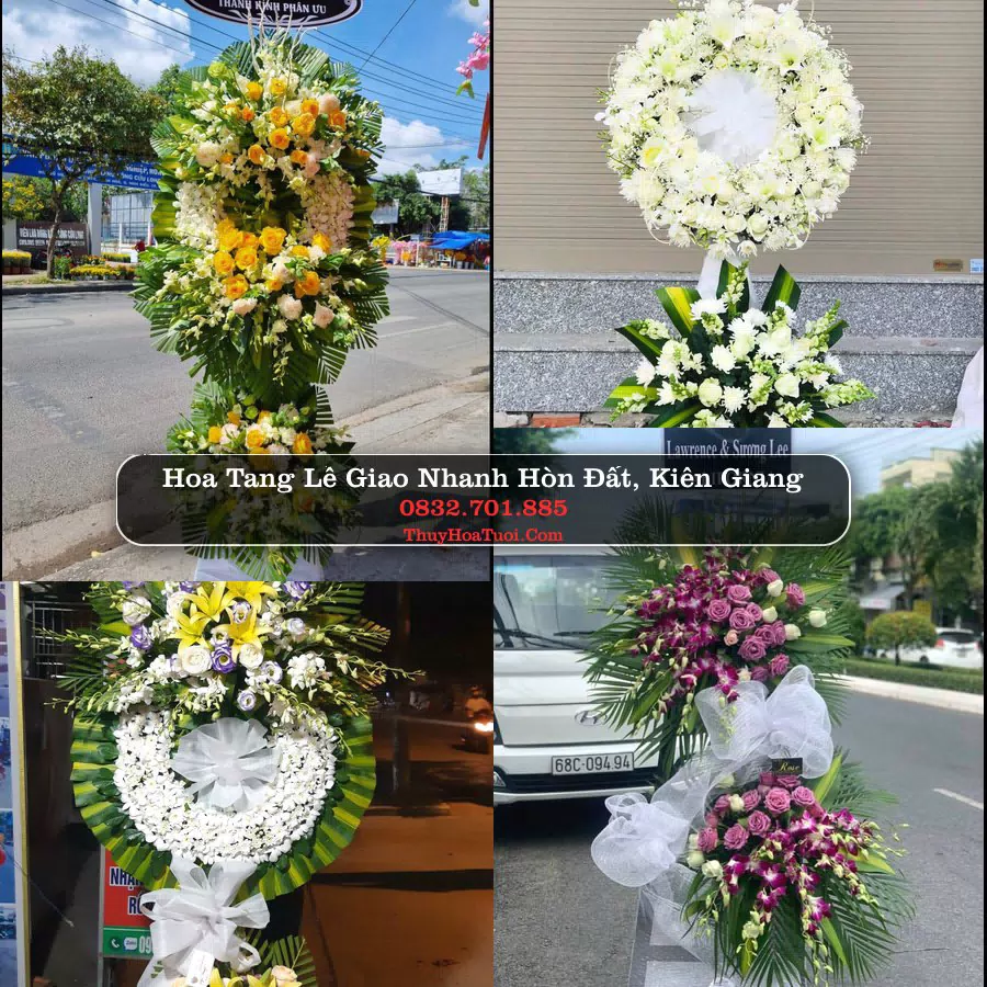 Đặt Vòng Hoa Tang Lễ tại Hòn Đất, Kiên Giang (Cũ)