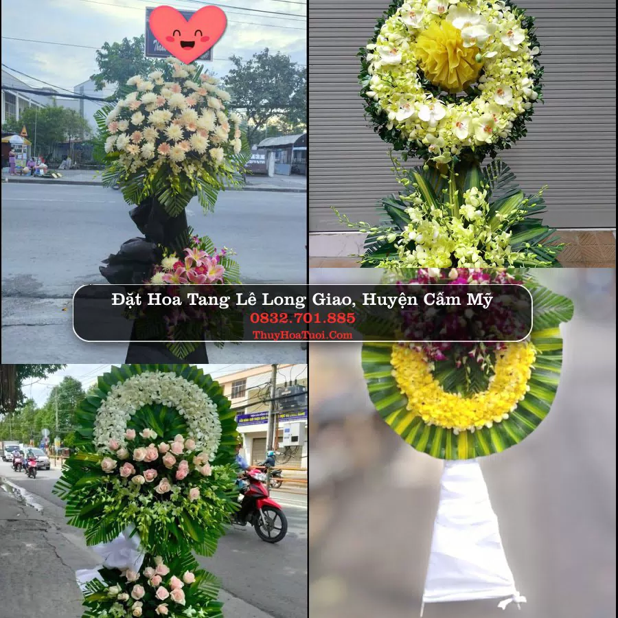 Đặt Hoa Chia Buồn tại Long Giao, Cẩm Mỹ, Đồng Nai (Cũ)