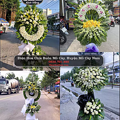 Đặt Hoa Chia Buồn tại Mỏ Cày, Mỏ Cày Nam, Bến Tre (Cũ)