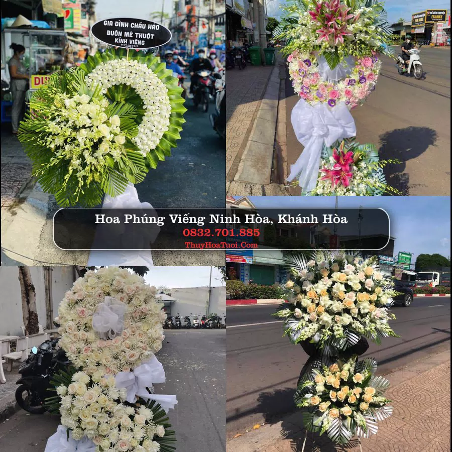 Vòng hoa chia buồn Ninh Hòa, Khánh Hòa - ThuyHoaTuoi.Com