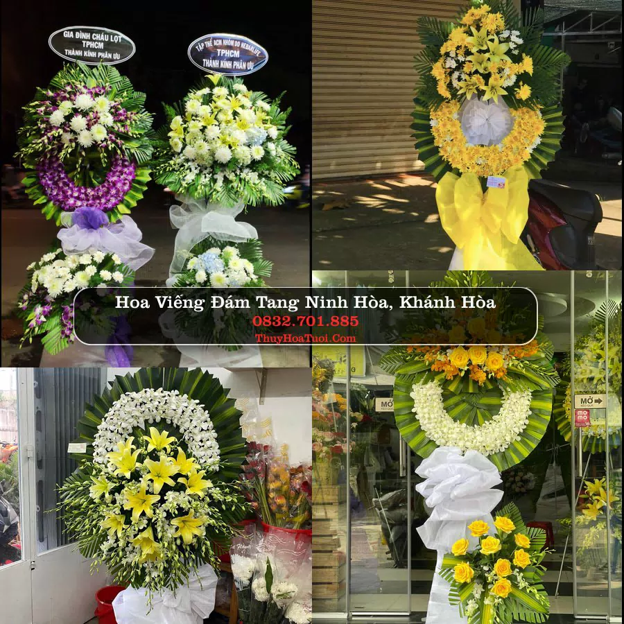 Kệ hoa tang lễ giao tại Ninh Hòa, Khánh Hòa