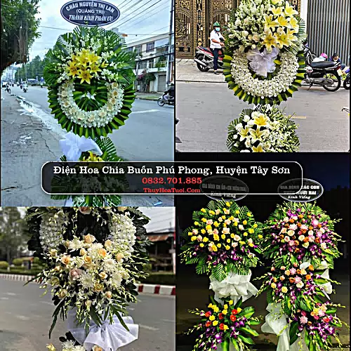 Đặt Hoa Tang Lễ tại Phú Phong, Tây Sơn, Bình Định (Cũ)