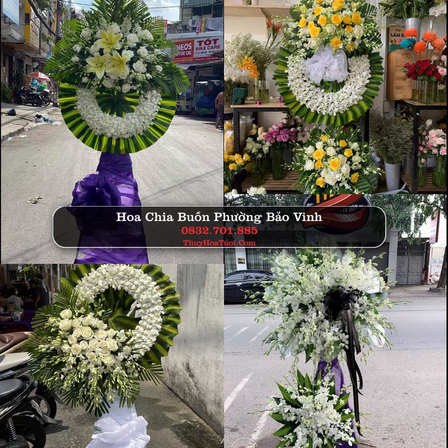 Đặt Vòng Hoa Tang Lễ tại Phường Bảo Vinh, Đồng Nai