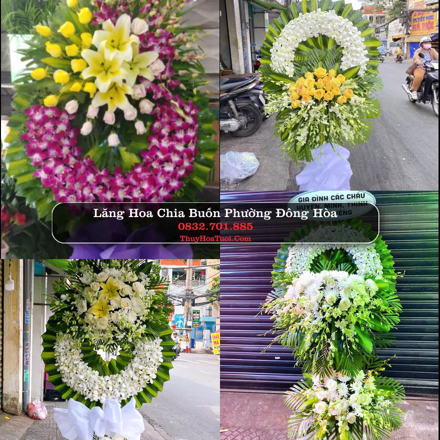 Đặt Vòng Hoa Chia Buồn tại Phường Đông Hòa, Đắk Lắk