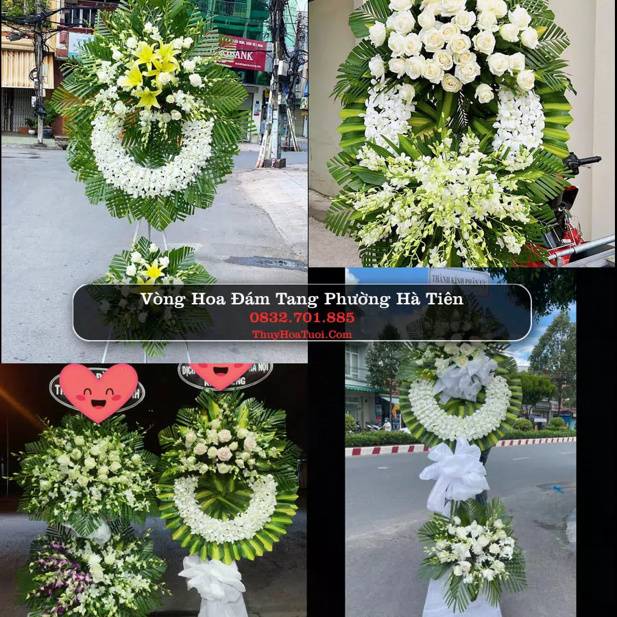 Đặt Vòng Hoa Chia Buồn tại Phường Hà Tiên, An Giang