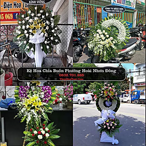 Đặt Hoa Chia Buồn tại Phường Hoài Nhơn Đông, Gia Lai