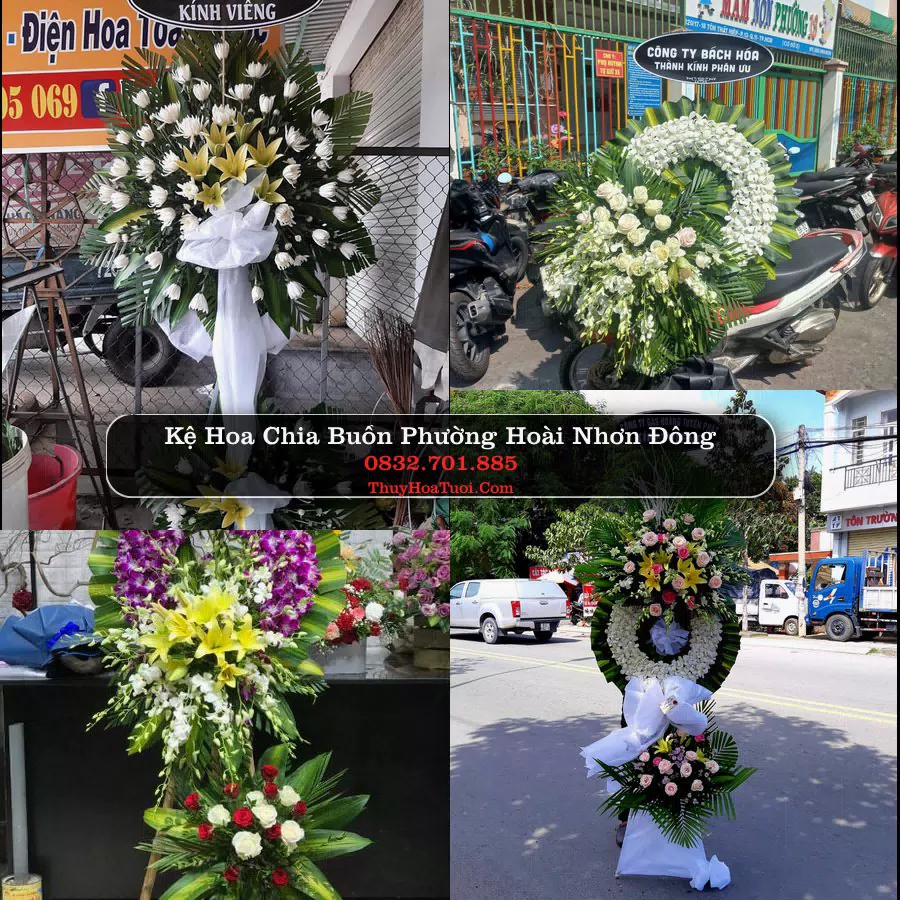 Đặt Hoa Chia Buồn tại Phường Hoài Nhơn Đông, Gia Lai