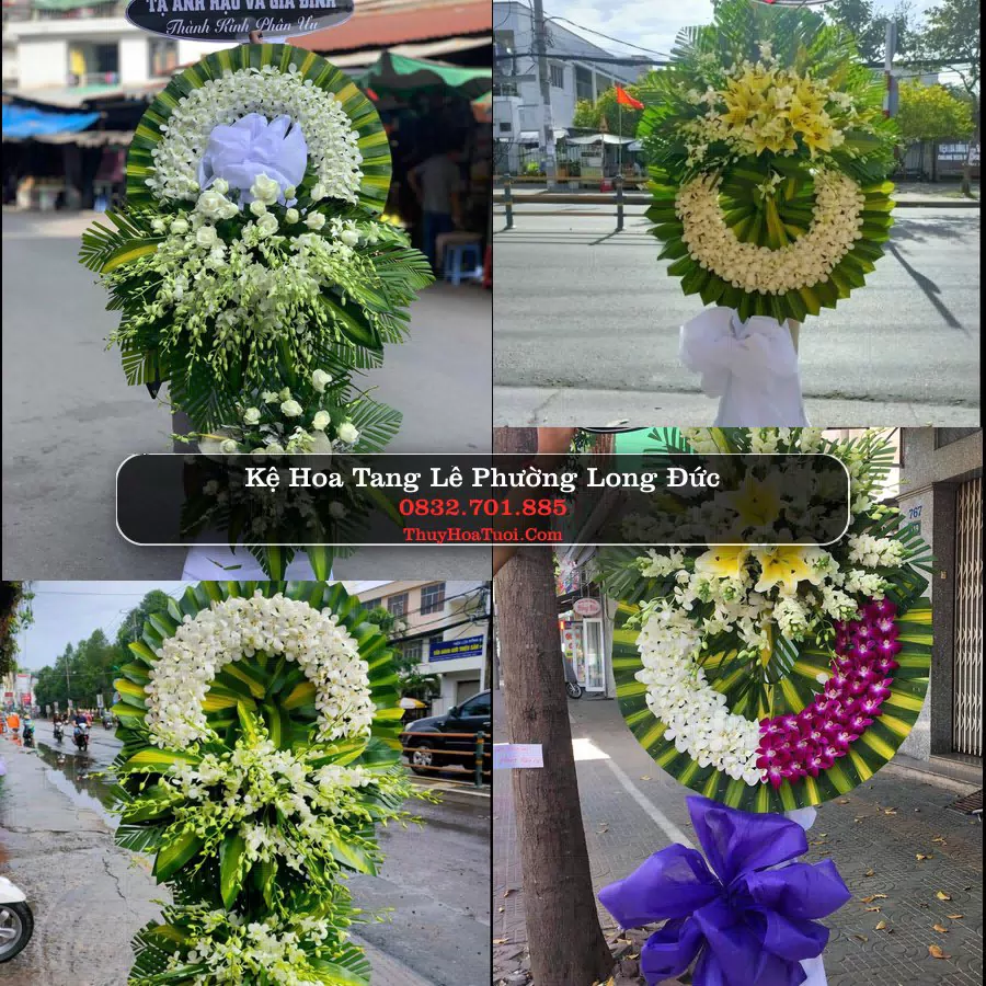 Đặt Hoa Chia Buồn tại Phường Long Đức, Vĩnh Long