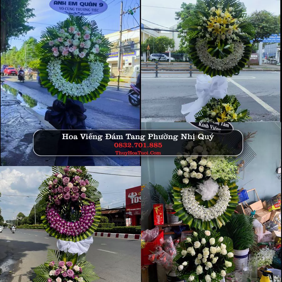 Đặt Vòng Hoa Tang Lễ tại Phường Nhị Quý, Đồng Tháp