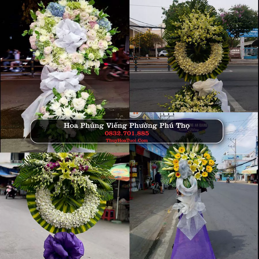 Kệ hoa tang lễ giao tại Phường Phú Thọ, Phú Thọ