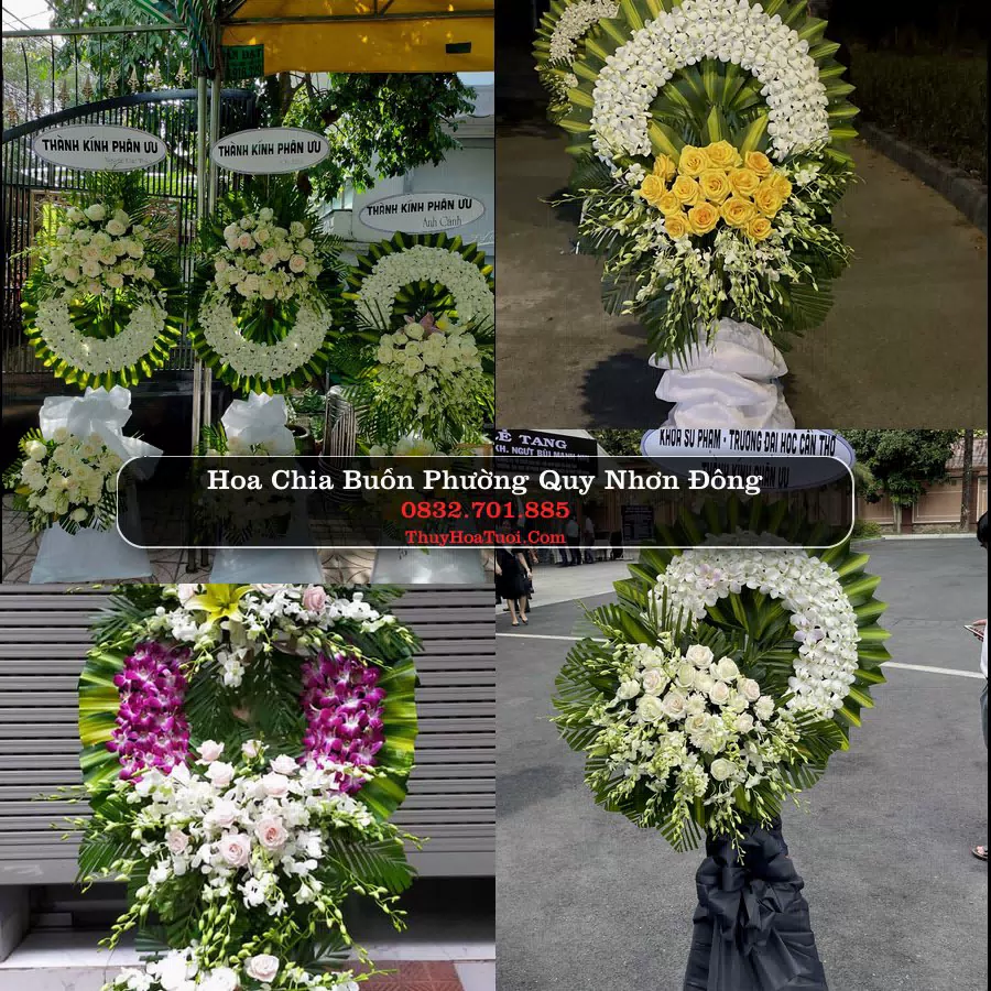 Kệ hoa tang lễ giao tại Phường Quy Nhơn Đông, Gia Lai