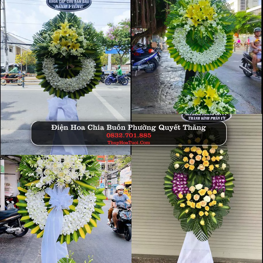 Đặt Vòng Hoa Tang Lễ tại Phường Quyết Thắng, Thái Nguyên