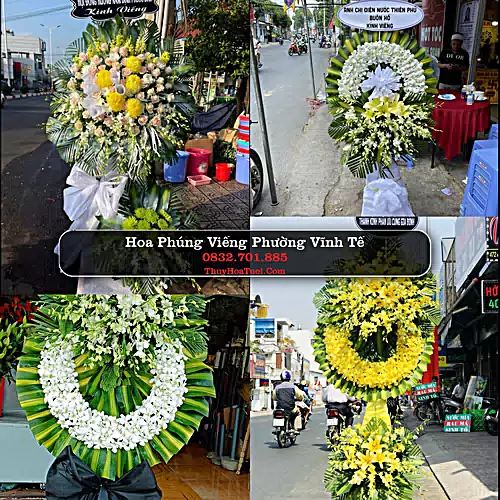 Đặt Hoa Chia Buồn tại Phường Vĩnh Tế, An Giang