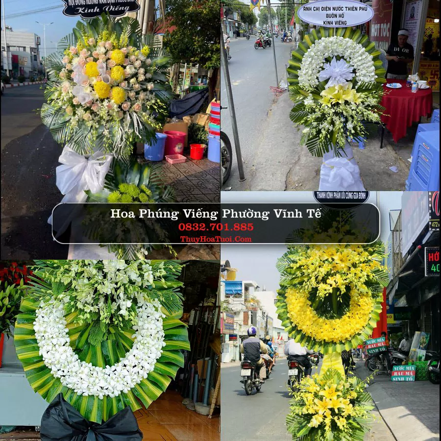Đặt Hoa Chia Buồn tại Phường Vĩnh Tế, An Giang