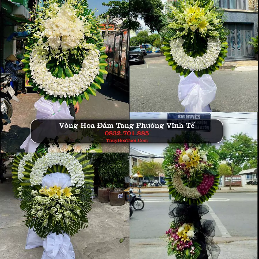 Kệ hoa tang lễ giao tại Phường Vĩnh Tế, An Giang