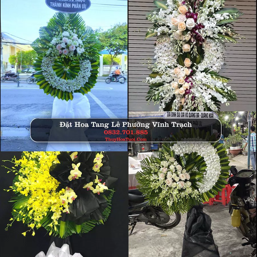 Đặt Vòng Hoa Chia Buồn tại Phường Vĩnh Trạch, Cà Mau