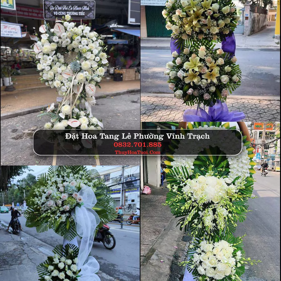 Kệ hoa tang lễ giao tại Phường Vĩnh Trạch, Cà Mau