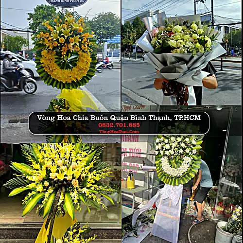 Đặt Hoa Đám Tang tại Quận Bình Thạnh, TP.HCM (Cũ)