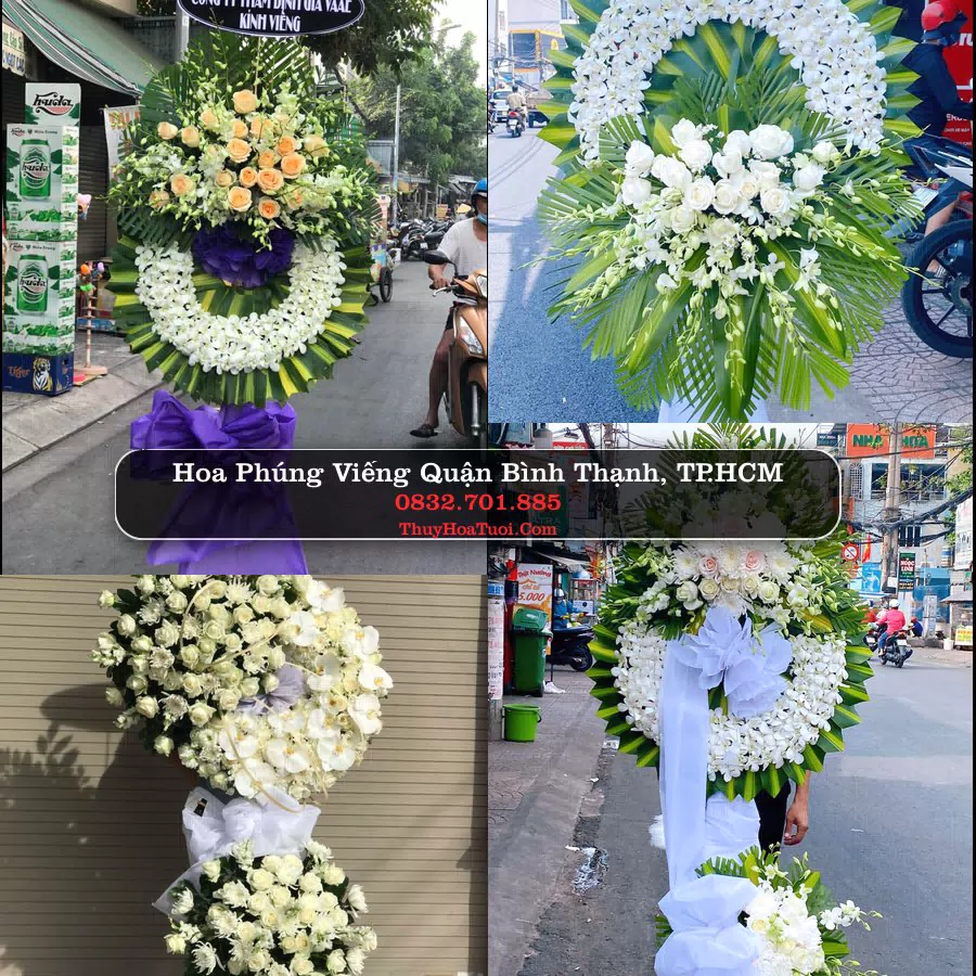 Kệ hoa tang lễ giao tại Quận Bình Thạnh, TP.HCM